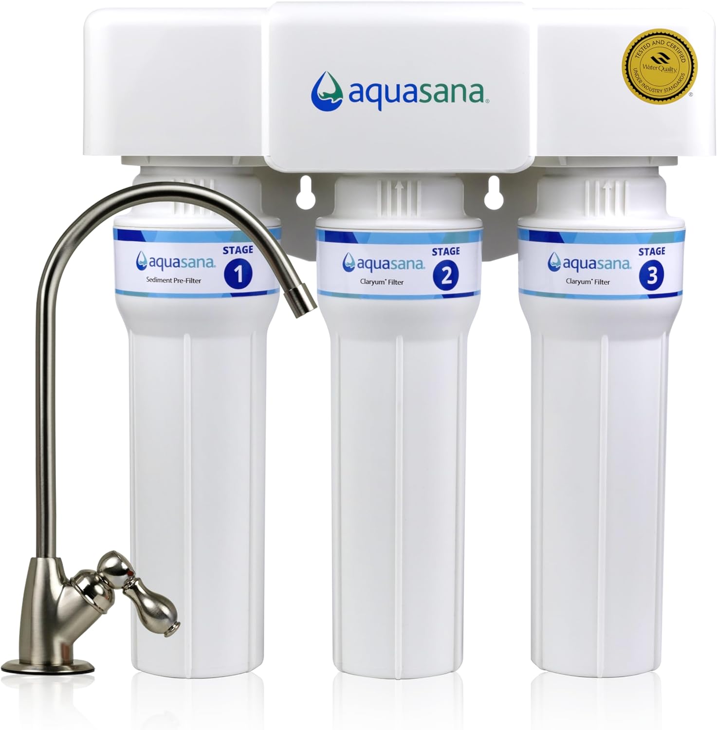 Aquasana 3级台下净水器(非RO)